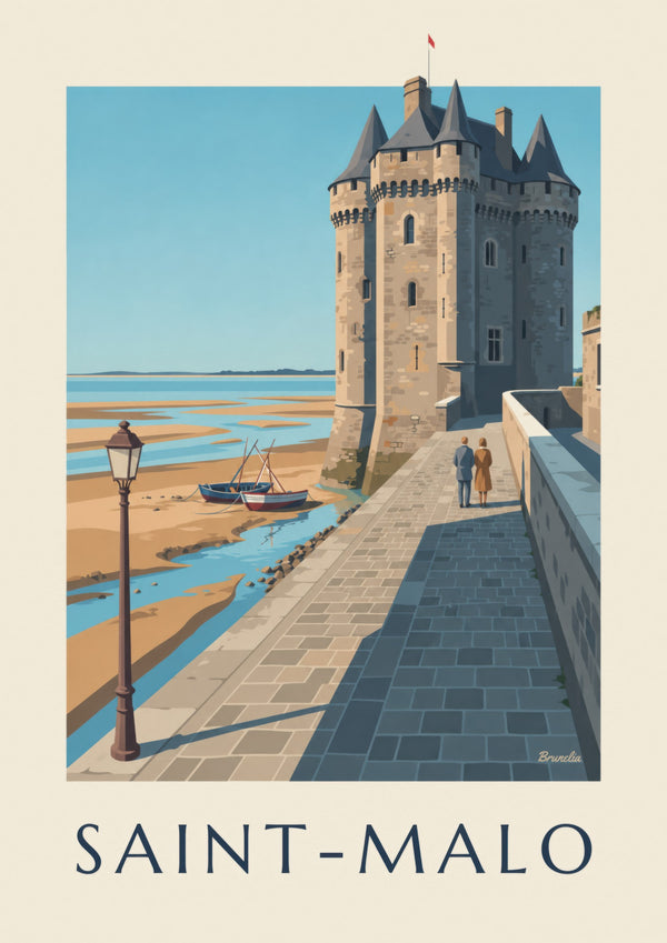 Juliste Solidor-tornista Saint-Servanissa, Saint-Malossa