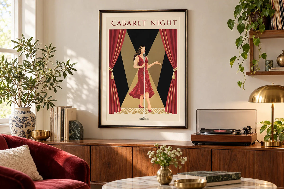 5 frame styles to make a poster shine