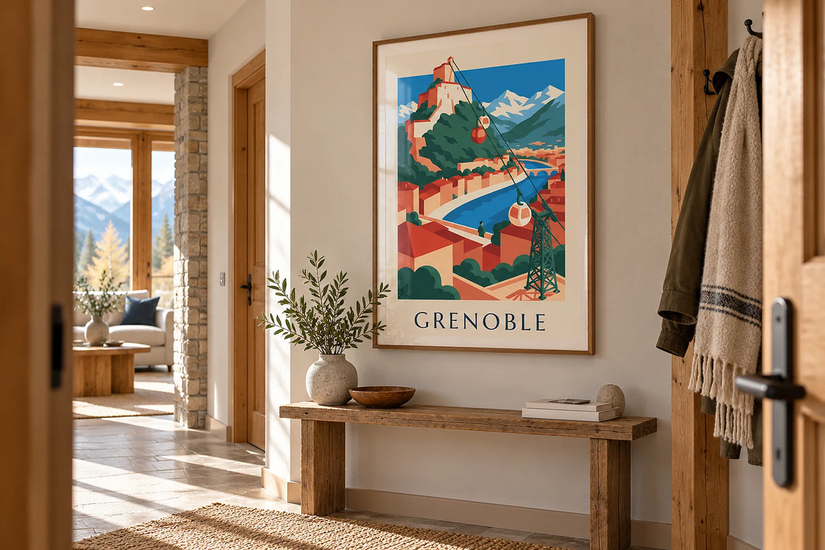 Choisir une affiche pour une entrée ou un couloir